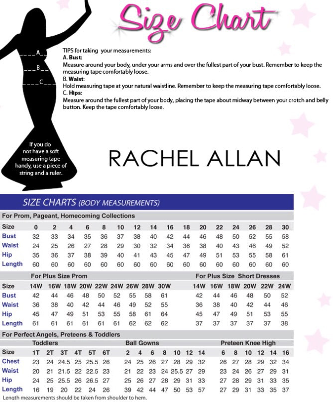 Rachel Allan C1006 Prom Dress Size 10 ...
